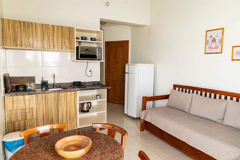 Hospedaria Sol da Manhã apto 08 - 2 quartos