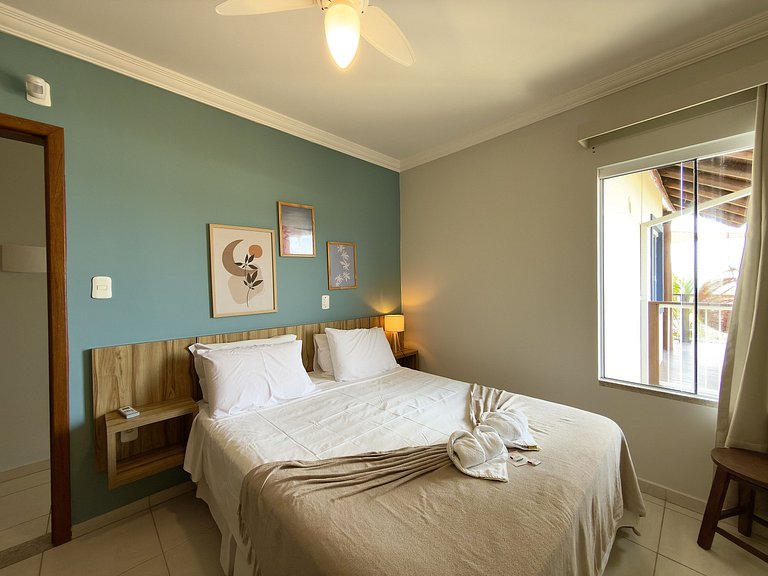 Hospedaria Sol da Manhã apto 08 - 2 quartos